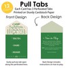 Big Dot of Happiness Camp Bachelorette Truth, Dare, or Share Pull Tabs Game, Cabin Glamping Bachelorette Party Game Pickle Cards - Set of 12 - 3 of 4