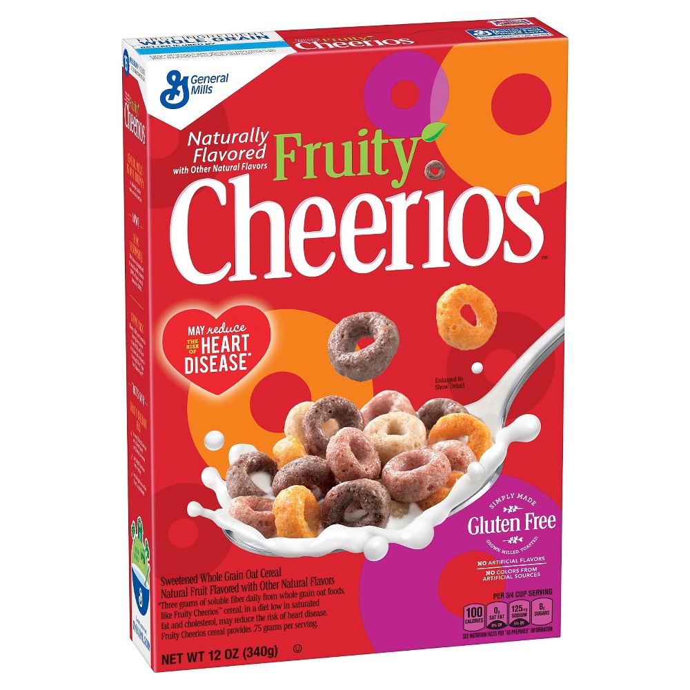 UPC 016000275546 product image for Cheerios Fruity Cereal 12 oz | upcitemdb.com