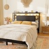 Besiost Headboards with Power Outlets and Storage Space - 2 of 4