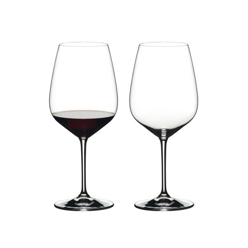 Set of 4 Riedel Swirl Crystal Red Wine Glass 