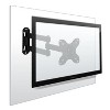 Mount-It! Small TV Monitor Wall Mount Arm Fits 19 - 27 Inch Display Screens, 75 & 100 VESA & RV Compatible, Tilts and Swivels Holds up to 40 Pounds - 3 of 4