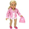 Sophia’s Gymnastics Leotard & Nylon Jacket for 18" Dolls, Pink - 2 of 3