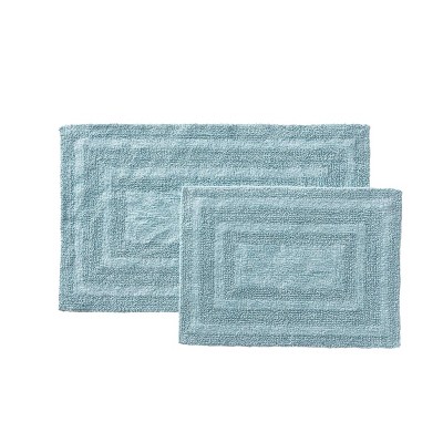 2pc Logan Bath Rug Set Turquoise - Eddie Bauer