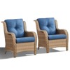 Gymojoy Outdoor Patio Chair with Table High Back Club Chair - 3 of 4