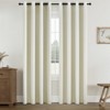 Grommet Top Thick 100% Blackout Drapes Full Light Blocking Curtains - 4 of 4