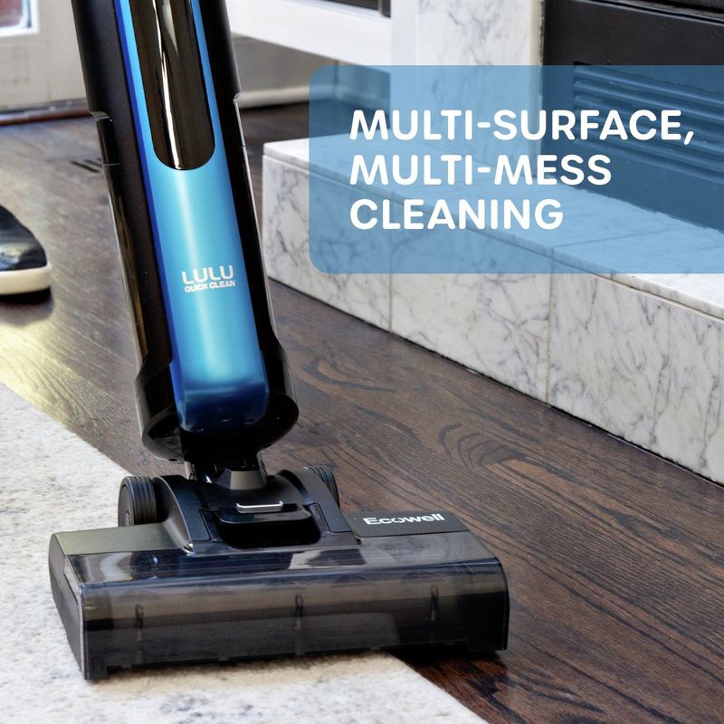 Ecowell P03 110V-240V LULU Quick Clean 4-in-1 Multi-Surface Self-Cleaning Wet/Dry Cordless Vacuum Cleaner, 4 of 7