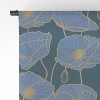 Emanuela Carratoni Moody Blue Garden Set of 2 Panel Sheer Window Curtain - Deny Designs - 4 of 4