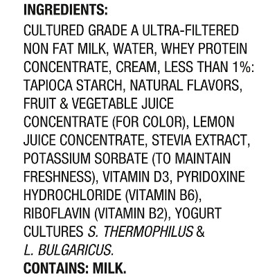 Oikos Pro Peach Yogurt Cups - 20g Protein 5.3oz/4ct