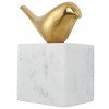 Uttermost Aga Gold Metal Wall Decor Set/3 - Modern Floral Motif Metal Art, Brass Finish,11x7x11 inches - 4 of 4