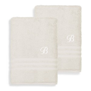 Linum Home Textiles 100% Turkish Cotton 2PC Denzi Bath Towel Set - 1 of 1