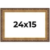 PosterPalooza | Museum Gold Picture Frame - UV Acrylic, Backing Board, Hanging Hardware Included - 2 of 4