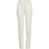 Lands' End Women's High Rise Metallic Coated Denim  Straight Leg Jeans - 3 of 4