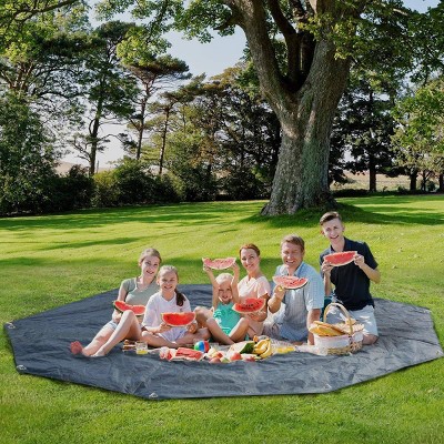 Rubber back best sale picnic rug