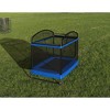 Okak 4*6FT Square Trampolines, Indoor Trampoline with Removable Swing and Foam Rod, Toddler Trampolines for Yard, Patio, Black - 3 of 4