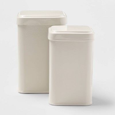 2pk Storage Tins Sandstorm - Room Essentials™