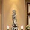 Retro Style Wall Sconces, Wooden Metal Wall Lamps, Hand-carved Wall Light, Exquisite Wall Decoration Pendants - 3 of 4