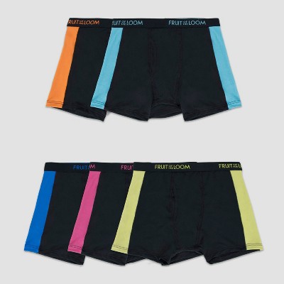 Fruit of The Loom Boys' 5pk Breathable Micro-Mesh Boxer Briefs - Colors May  Vary S