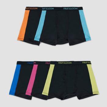 Fruit Of The Loom Boys' 5pk Stretch True Comfort Boxer Briefs - Colors May  Vary M : Target