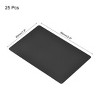 Unique Bargains DIY Laser Printing Office Engraving Blank Metal Cards 25 Pcs - 2 of 4