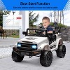 2 Seater Ride On Car, 12V Electric Truck with Parent Remote Control, Spring Suspension, Kids Electric Vehicle for Aged 3-8 Years - 4 of 4