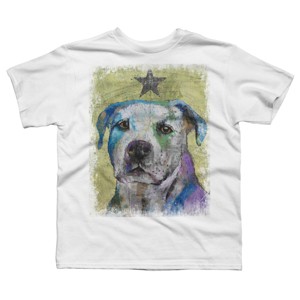 Boy's Design By Humans PIT BULL TERRIER By creese T-Shirt - 1 of 3