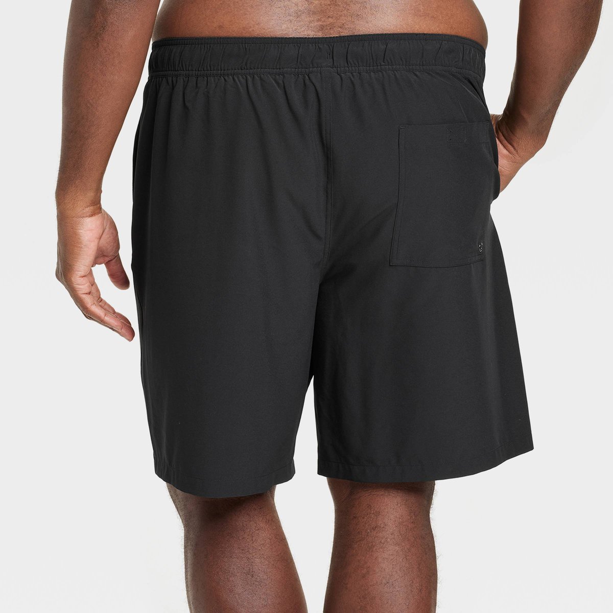 Мужские шорты Goodfellow & Co Men's Big & Tall 9" Board Swim Shorts - Goodfellow & Co™ Black 3XL — фото 2