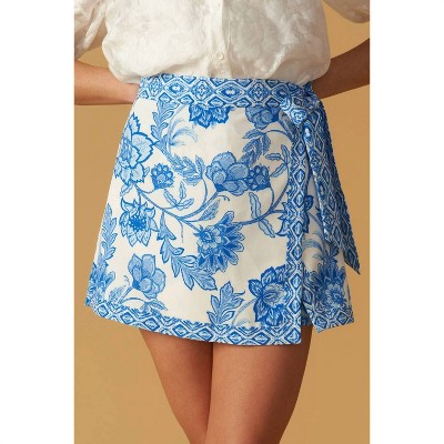 Women's Claudia Floral Print Skort - FLYING TOMATO