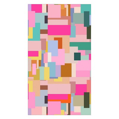 Daily Regina Designs Color Block Print Mid Century Tablecloth - Deny Designs