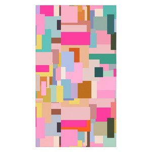 Daily Regina Designs Color Block Print Mid Century Tablecloth - Deny Designs - 1 of 3