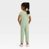 OshKosh B'gosh Toddler Girls' Floral Overalls - Green - 2 of 3