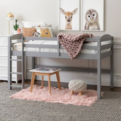 twin low bunk bed