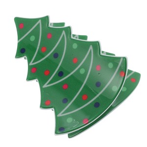 Unique Bargains Christmas Hair Clips Christmas Tree for Christmas 2.76"x2.36"x1.97" Green 1 Pc - 1 of 4