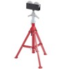 2500LBS Capacity Pipe Jack Stand with Roller Head (28"-52" Adjustable Height) - Heavy-Duty Carbon Steel Support for 1/8"-12" Pipes in Automotive - 3 of 4