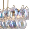 Artcraft Lighting Globo 8 - Light Island Pendant Light in  Brass - 4 of 4