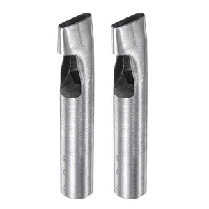 Unique Bargains Hardened Steel DIY Belt Watch Band Oval Hollow Leather Hole Punch - 1 of 4