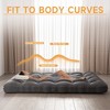 APRILSOUL Full Size Floor Mattress Futon Mattress Sleeping Pad Foldable Roll Up Mat, Sofa Couch Bed - 4 of 4