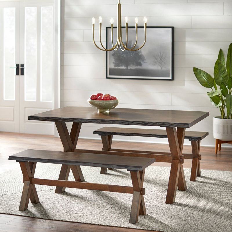 Mandeville Dining Table Brown - Buylateral, 5 of 7