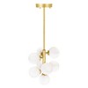 CWI Lighting Arya 8 Light Pendant With Satin Gold Finish - 2 of 4