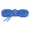 INSPIRE CHIC Reflective Dual Color Checkered Woven Flat Shoelaces 2 Pairs - 2 of 4