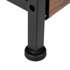 Sevobal Nightstands 2 Sets Of Cloth Nightstand With Drawer, Lamp, Open Compartment, Elegant And Simple Design, Brown, 15.4"*11.7"*25.2" - 2 of 4