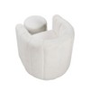 NicBex Modern Swivel Chair with Ottoman, Accent Chair with Solid Wood Frame, Contemporary Living Room Furniture for Bedroom - 4 of 4