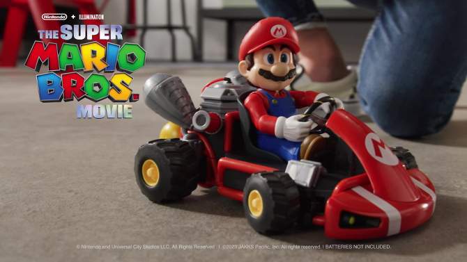 Nintendo The Super Mario Bros. Movie Rumble R/C Kart Racer, 2 of 7, play video