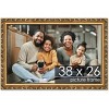PosterPalooza | 38x26 Wood Antique Frame with UV Acrylic, 4 Finishes: Bronze, Gold, Silver, and Black - 2 of 4