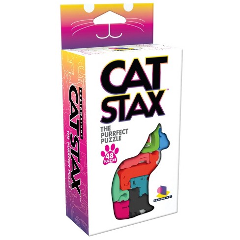 Game Details about   Cat Stax 17304-479151-L The Purrfect Puzzle Brainwright Solo Play Feline 