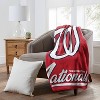 MLB Washington Nationals 50 x 60 Raschel Throw Blanket - 2 of 3