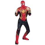 Jazwares Men's Iron Spider-Man Qualux Costume - Size One Size Fits Most - Red