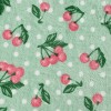 Betseyville 50"x70" Betsey Johnson Cherry Dots Throw Blanket Green - 4 of 4
