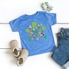 Leo the Truck Palm Leaves  - Toddler Short Sleeve Graphic T-Shirt - 2 of 3