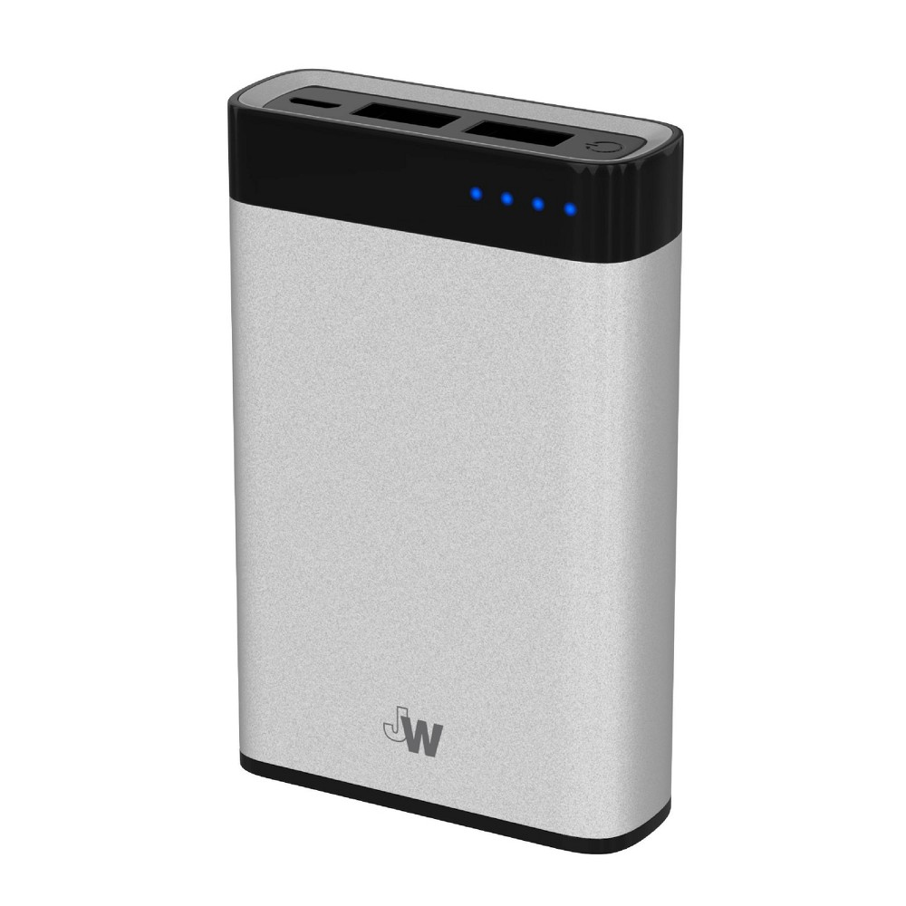 Just Wireless 6,000mAh 2-Port Power Bank - Silver was $24.99 now $14.99 (40.0% off)