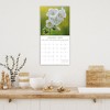 2026 Square Wall Calendar, Beauty of Flowers, 16-Month Floral Theme, 180 Reminder Stickers (12x12 In) - 2 of 4